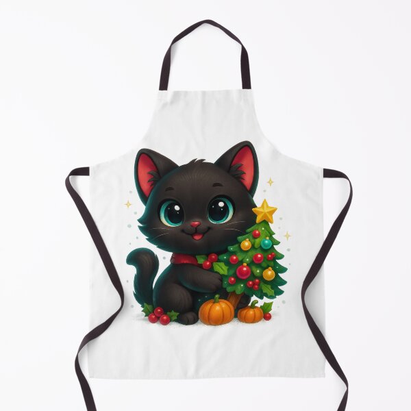 Item preview, Christmas Tree Cat | Cozy Christmas Cat designed and sold by PrintCreations9.