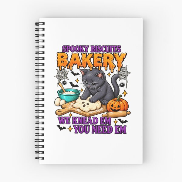 Item preview, Spooky Biscuits Halloween Bakery designed and sold by ACozyChaos.