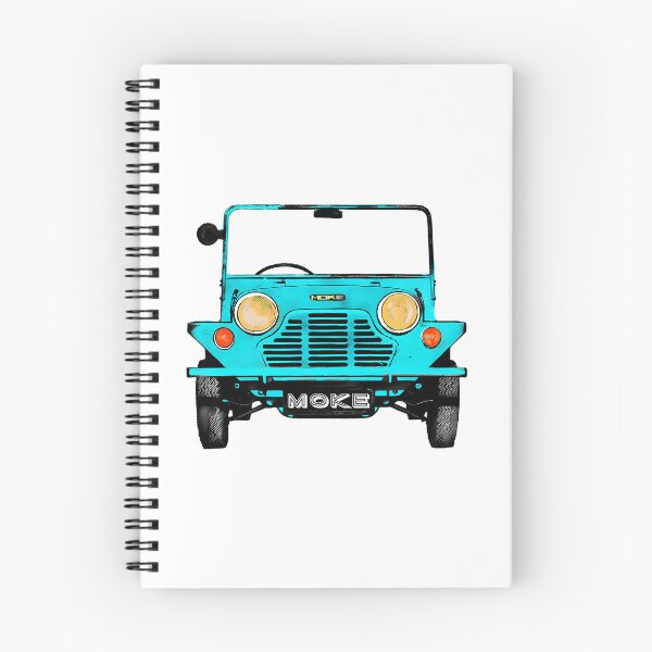 Item preview, Classic Vintage Mini Moke Pop Art Light Blue  Turquoise designed and sold by uaidatherne.