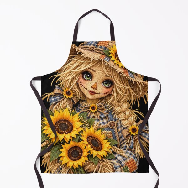 Aperçu de l'œuvre Sunflower Scarecrow créée et vendue par Jaenne.studio.
