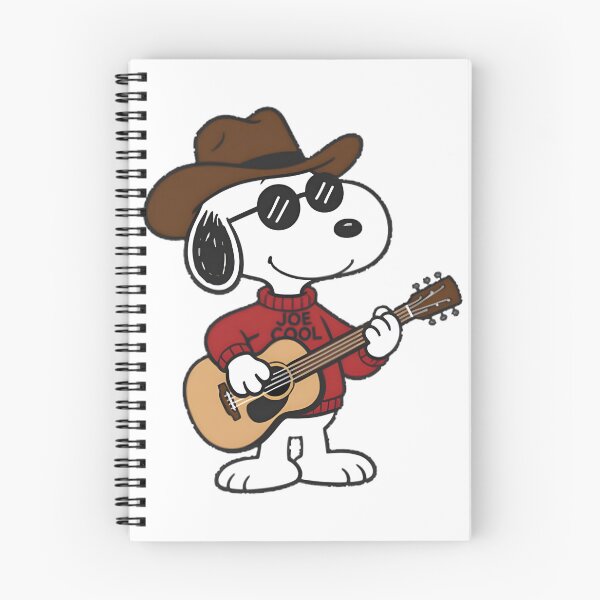 Item preview, Snoopy Playing Country Guitars Vintage Style Illustration designed and sold by echohashtag.