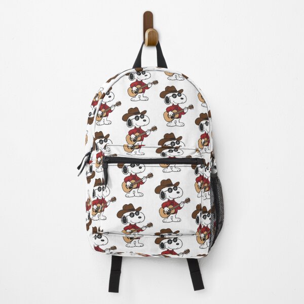 Item preview, Snoopy Playing Country Guitars Vintage Style Illustration designed and sold by echohashtag.