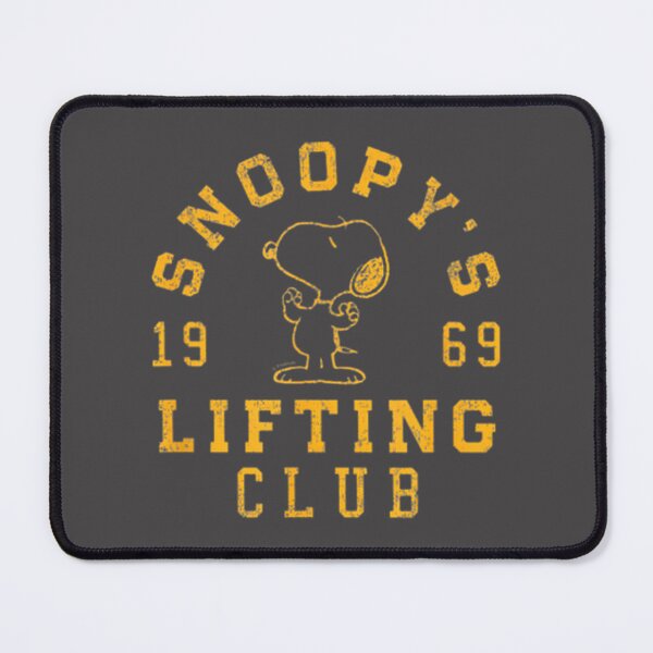 Item preview, Snoopy Inspired Weightlifting Club Design for Fitness Enthusiasts designed and sold by echohashtag.
