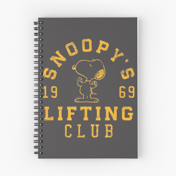Item preview, Snoopy Inspired Weightlifting Club Design for Fitness Enthusiasts designed and sold by echohashtag.