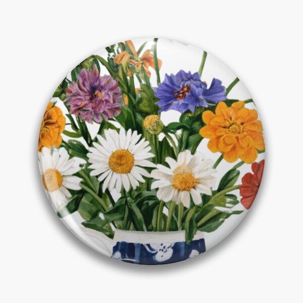 Item preview,  FL0R4‑C4N B1L00M: The Pattern‑Pour Bouquet Running Full Garden‑Lore Drift designed and sold by Print Fiction.