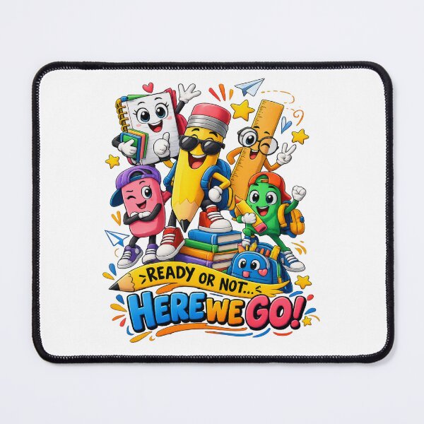 Item preview, Back to School Supplies – Ready or Not Here We Go! designed and sold by 4U---Store.
