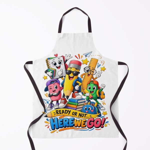 Item preview, Back to School Supplies – Ready or Not Here We Go! designed and sold by 4U---Store.