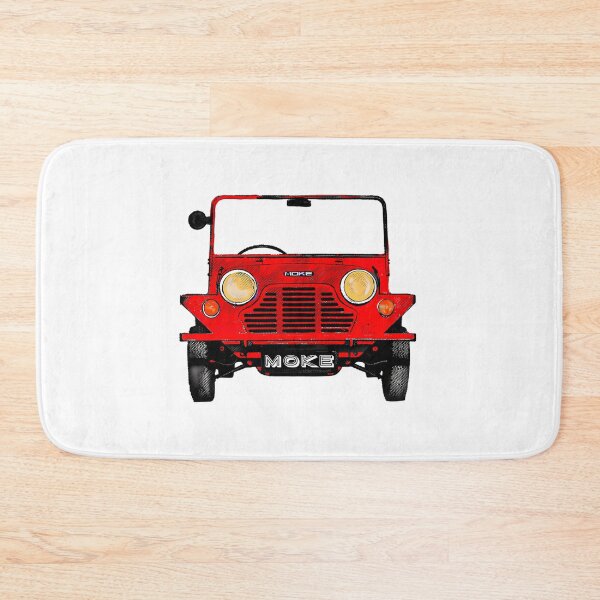 Item preview, Classic Vintage Mini Moke Pop Art Red designed and sold by uaidatherne.