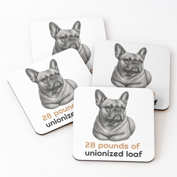Item preview, Funny French Bulldog Sleeping Quote - Unionized loaf designed and sold by bluesquidink.