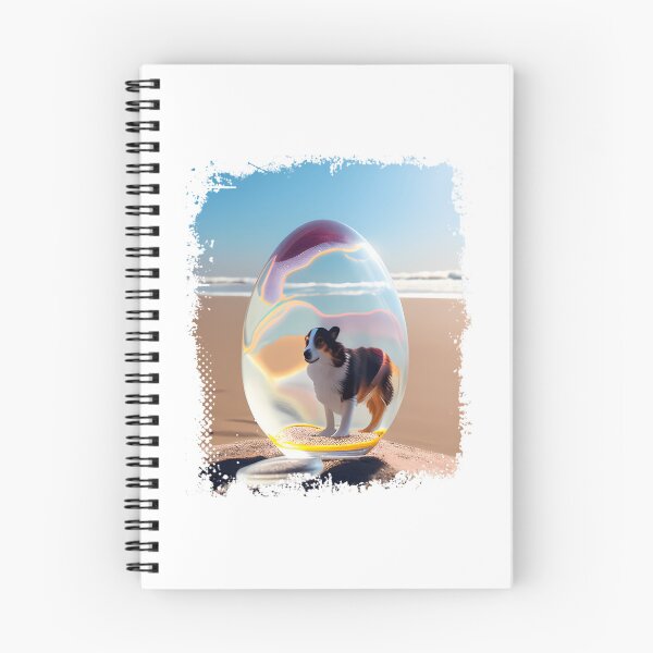 Item preview, Dog On The Beach Inside An Egg designed and sold by Jayne-eSiovbt.