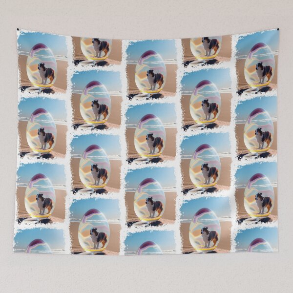 Item preview, Dog On The Beach Inside An Egg designed and sold by Jayne-eSiovbt.