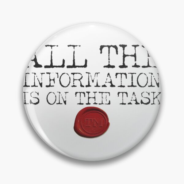 Item preview, All the Information Design - Minimalist Typography Artwork designed and sold by squaredesign.