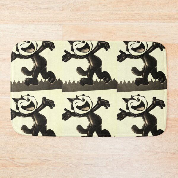 Item preview, Happy Vintage Cartoon Cat – Retro Felix Inspired Line Art designed and sold by LuxuryApparels.