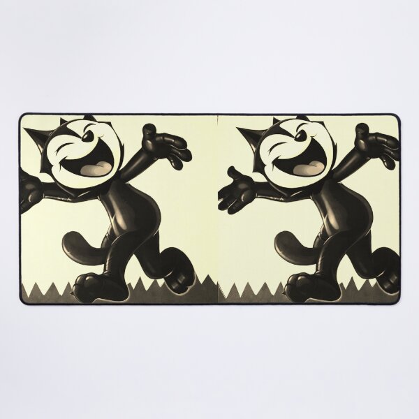Item preview, Happy Vintage Cartoon Cat – Retro Felix Inspired Line Art designed and sold by LuxuryApparels.