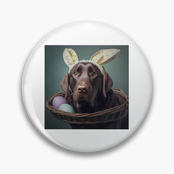 Item preview, Easter Chocolate Labrador designed and sold by Jayne-eSiovbt.