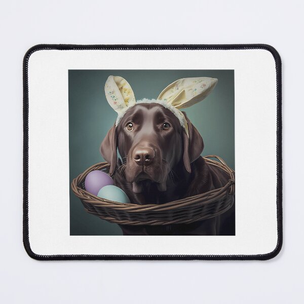 Item preview, Easter Chocolate Labrador designed and sold by Jayne-eSiovbt.