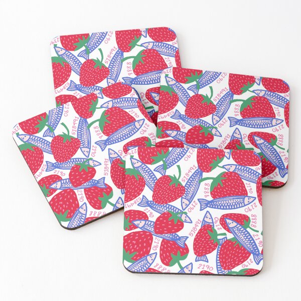 Item preview, Sardines and strawberries designed and sold by Adriana Bracho.
