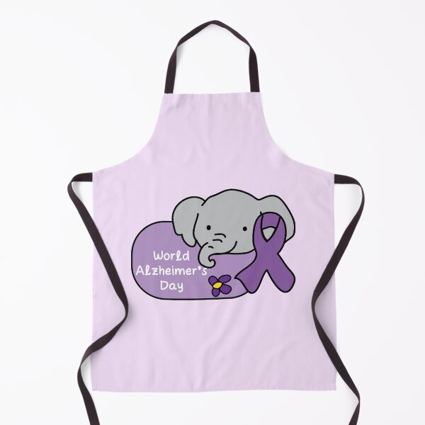 Item preview, World Alzheimer's day awareness cute kawaii elephant designed and sold by fluffyfamcraft.