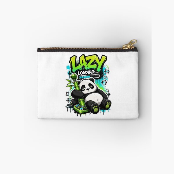 Item preview, Lazy Loading Panda Gamer Sticker | Funny Graffiti Gaming Animal Design designed and sold by Panom Suavichien.