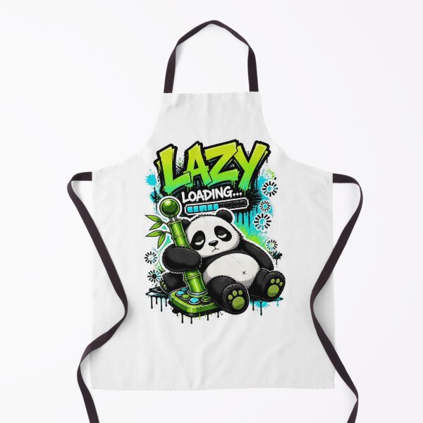Item preview, Lazy Loading Panda Gamer Sticker | Funny Graffiti Gaming Animal Design designed and sold by Panom Suavichien.