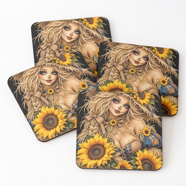 Item preview, Sunflower Scarecrow designed and sold by Jaenne.studio.