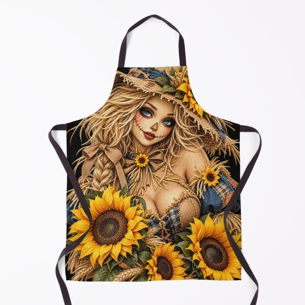 Aperçu de l'œuvre Sunflower Scarecrow créée et vendue par Jaenne.studio.