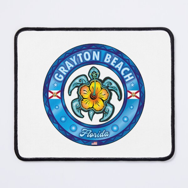 Item preview, Grayton Beach Florida Sea Turtle Hibiscus designed and sold by siaars-den.