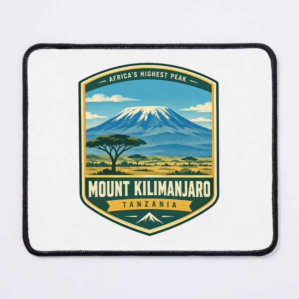 Item preview, Africa's Highest Peak Mount Kilimanjaro Tanzania Mountain Hiking Travel Destination designed and sold by Star3NowForMe.
