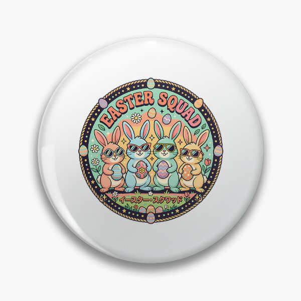 Item preview, Easter Squad Streetwear Shirt  Retro Bunny Team Graphic designed and sold by zak-imasasag.