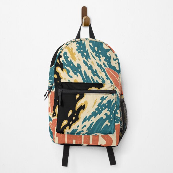 Item preview, Geisterküste – Retro Surfing Ghost Wave designed and sold by mnkyride.