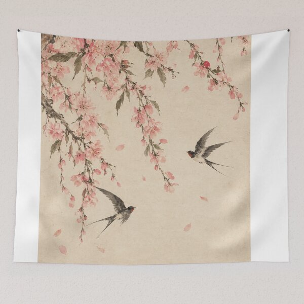 Item preview, Spring Swallows designed and sold by Quiet Sun.