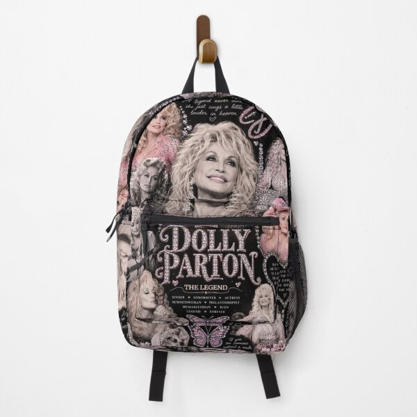Item preview, Dolly Parton Pink Retro Collage Country Music Poster designed and sold by Vicky021.