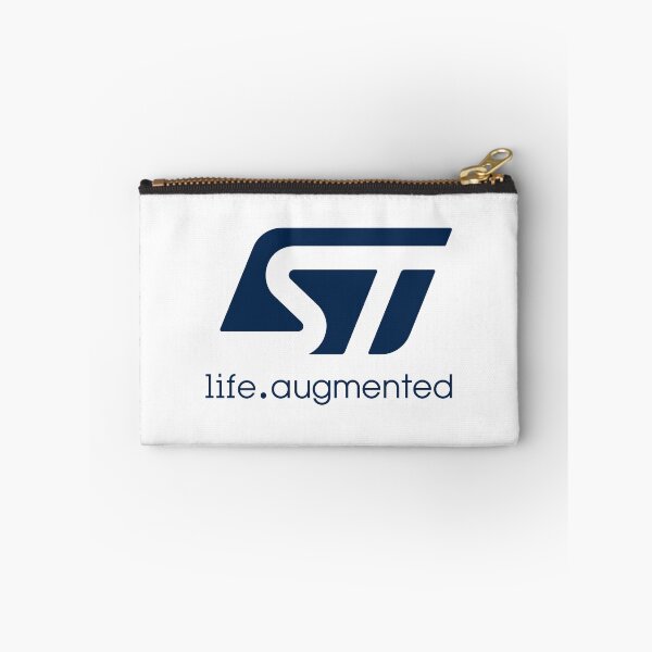 Item preview, STMicroelectronics Life Augmented Logo Vector isolated on Black Background designed and sold by lnpxrwa.