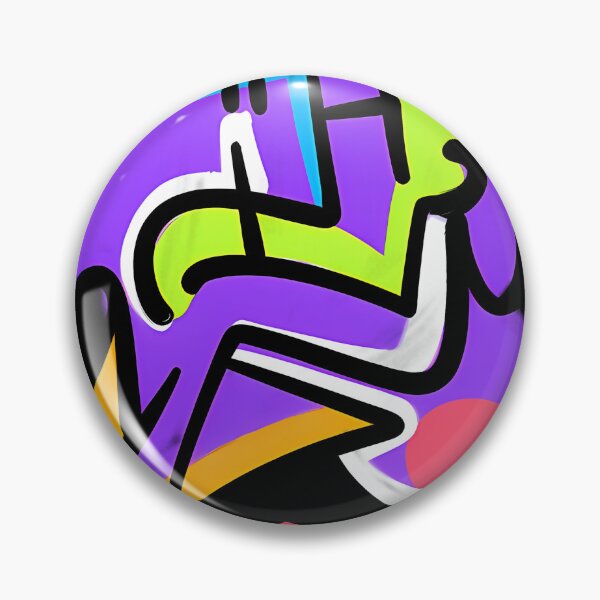 Item preview, Funky Street Scribble designed and sold by RetroVibeArty.