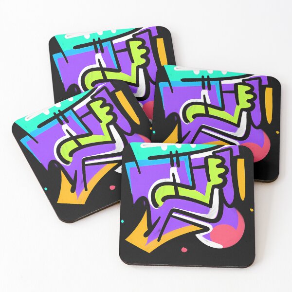 Item preview, Funky Street Scribble designed and sold by RetroVibeArty.