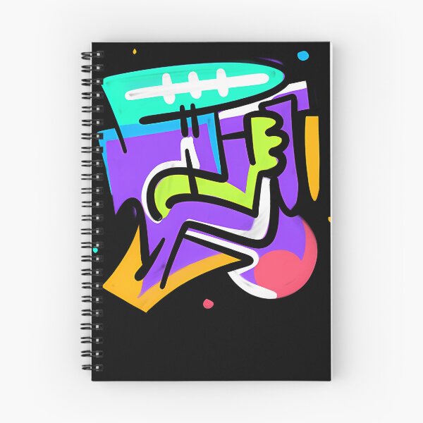 Item preview, Funky Street Scribble designed and sold by RetroVibeArty.