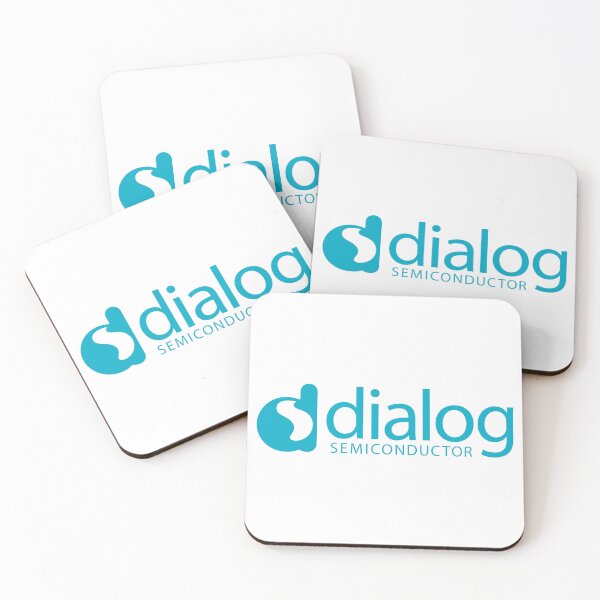Item preview, Dialog Semiconductor Logo Vector isolated on Black Background designed and sold by lnpxrwa.