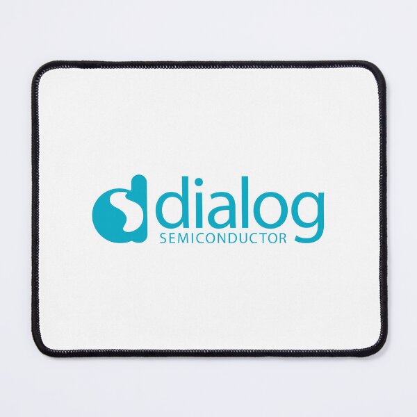 Item preview, Dialog Semiconductor Logo Vector isolated on Black Background designed and sold by lnpxrwa.