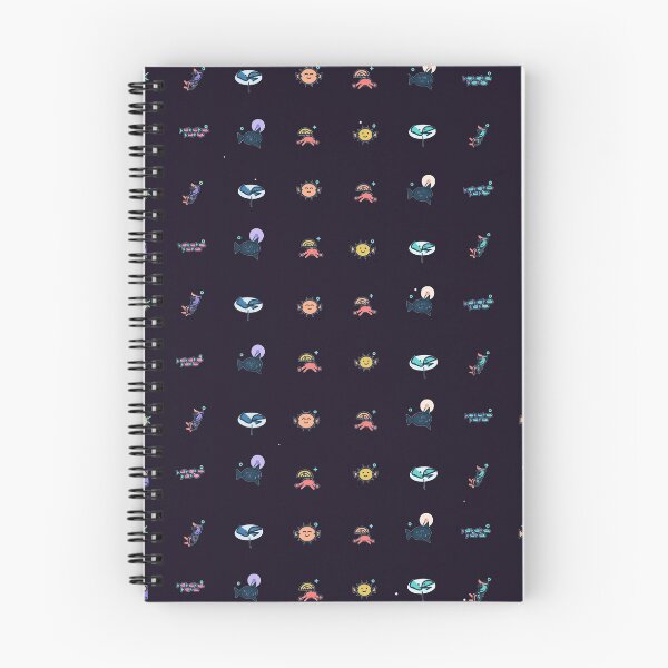 Item preview, Deep Sea Creatures Bioluminescent Ocean Micro Icon Seamless Pattern designed and sold by KungPowUnicorn.
