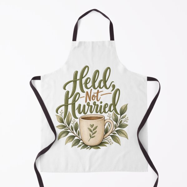 Item preview, Held Not Hurried Minimalist Faith Shirt designed and sold by FaithArt777.