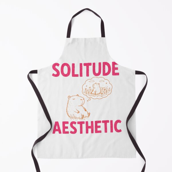 Item preview, Solitude Aesthetic Dreaming Capybara Flower Field designed and sold by Yellowriversss.