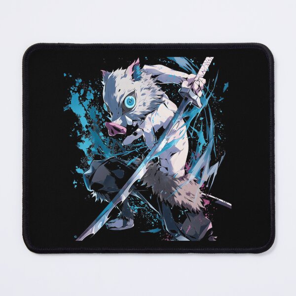 Item preview, Inosuke Hashibira Dynamic Action Pose Illustration designed and sold by syveren.