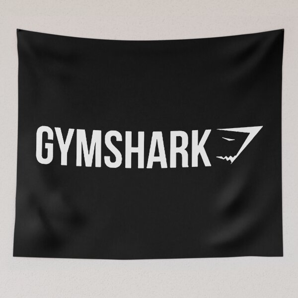 Item preview, GymShark Grunge Gym US Uniform Logo Shark  designed and sold by Geraldesa.