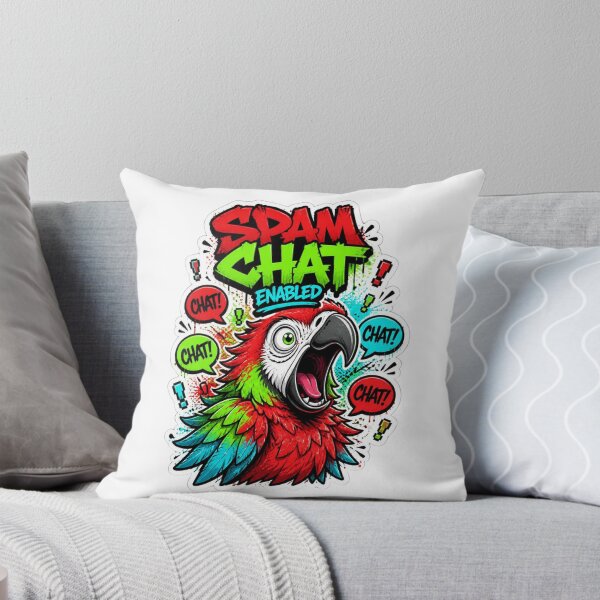 Item preview, Lazy Loading Spam Chat Enabled Parrot Gamer Sticker | Funny Graffiti Gaming Animal ArtPanda Gamer Sticker | Funny Graffiti Gaming Animal Design designed and sold by Panom Suavichien.