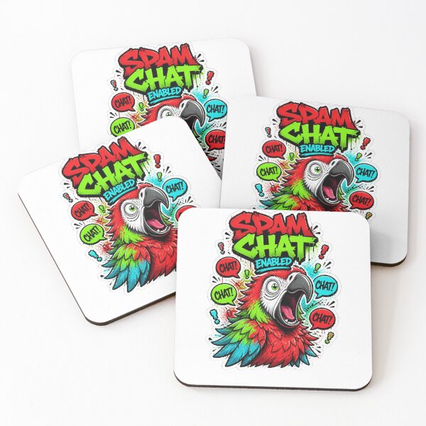 Item preview, Lazy Loading Spam Chat Enabled Parrot Gamer Sticker | Funny Graffiti Gaming Animal ArtPanda Gamer Sticker | Funny Graffiti Gaming Animal Design designed and sold by Panom Suavichien.