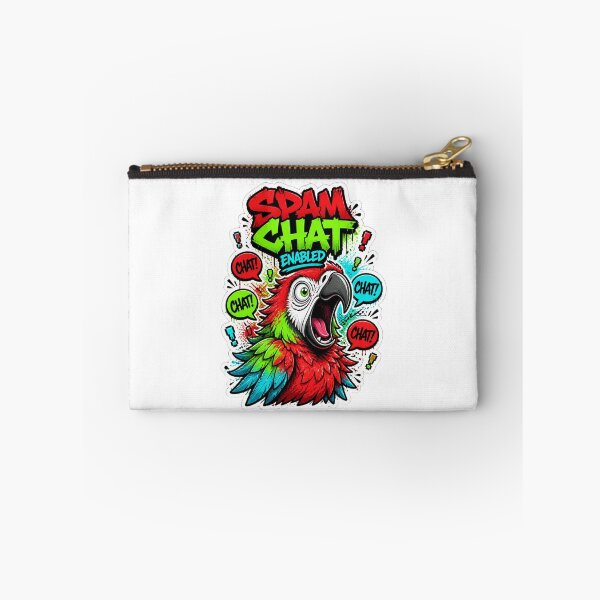 Item preview, Lazy Loading Spam Chat Enabled Parrot Gamer Sticker | Funny Graffiti Gaming Animal ArtPanda Gamer Sticker | Funny Graffiti Gaming Animal Design designed and sold by Panom Suavichien.