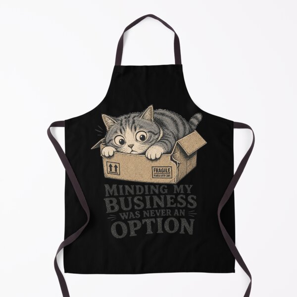 Item preview, Minding My Business Was Never An Option Shirt, Funny Nosy Cat T-Shirt, Curious Cat Tee, Cat Owner Gift Shirt, Vintage Cat Graphic designed and sold by TshirtsLabs.