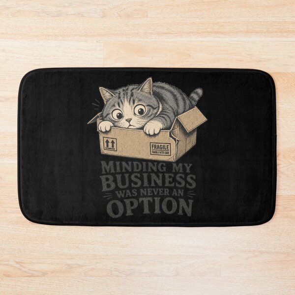 Item preview, Minding My Business Was Never An Option Shirt, Funny Nosy Cat T-Shirt, Curious Cat Tee, Cat Owner Gift Shirt, Vintage Cat Graphic designed and sold by TshirtsLabs.