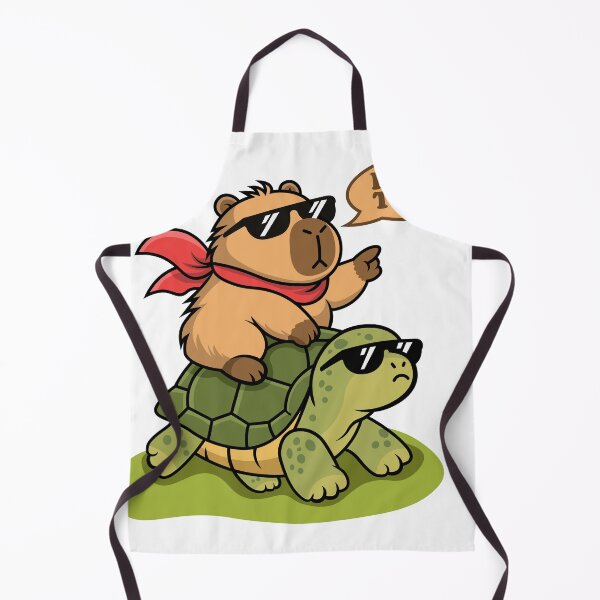 Item preview, Capybara & Turtle Squad designed and sold by benyrhmt.