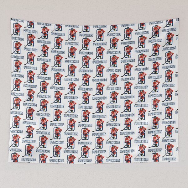 Item preview, Ovechkin Pixel Art Ice Hockey Sniper Design designed and sold by fabien van ael.
